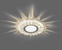 Светильник с подсветкой GU5.3 MR16 CD926/1 прозрачный сн/пр