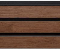 Панели 3D RAIL из вспененного полистирола Вишня 2700*120*10мм