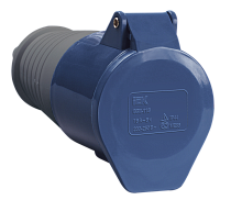 Розетка каб. 16А 2Р+РЕ 220В IP44 ССИ-213 ИЭК IEK PSR21-016-3