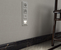 Веркель Розетка телефонная RJ-11 (белый) WL01-RJ-11 сн/пр