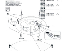 Люстра 603100 MURANO 