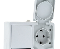 Блок комбинированный EKF EVRV16-050-10-540, 16 А, с защитной шторкой