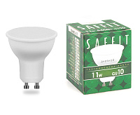 Лампа светодиодная 11W 6400K GU10 (MR16) SBMR1611 (SAFFIT) 