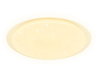 Накладной светильник с подсветкой RGB FF480 WH 80W  (ПДУ ИК)