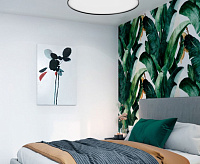 Накладной светильник 28W 4000K черный AL200 “Simple matte”