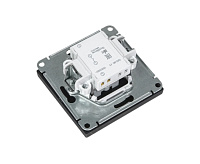 ArtGallery Выключатель 1-кл&nbsp;&nbsp;карбон GAL001011