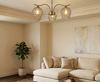 Люстра 25-07645/3 BRONZE