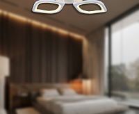 Люстра светодиодная SF7122/3C-WT