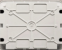 Щит встраиваемый&nbsp;&nbsp;8мод. IP40, прозрачная черная дверца Tekfor CVK 40-08-1