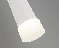 Подвесной LED светильник DLR038 7+1W 4200К белый матовый сн/пр