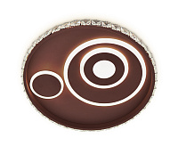 Потолочный светодиодный светильник FA245 CF кофе 105W D490*65 (ПДУ РАДИО 2.4)