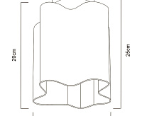 Люстра A3479PL-1CC сн/пр