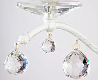 Бра 10058/2 белый золото/прозрачный хрусталь сн/пр