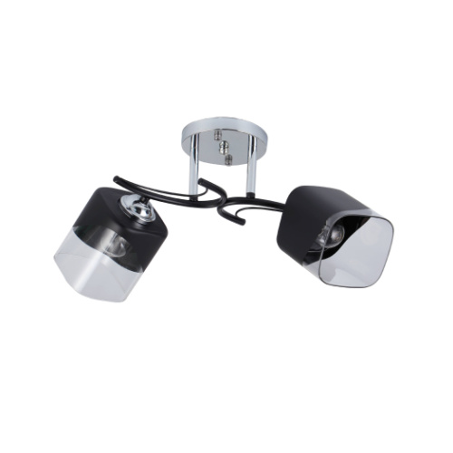 Люстра  06390/2В BLACK+CHROME