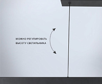 Подвесной LED светильник SF8503/1P-BK