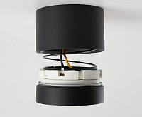 Светильник потолочный GX53 12W 230V черный HL353