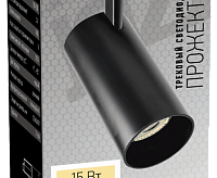 Светильник трековый PTR 0715 15W 3000K BL (черный) IP40 Jazzway