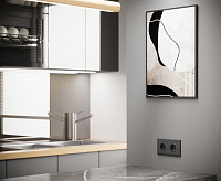 Веркель Рамка на 2 поста (графит матовый) W0021864