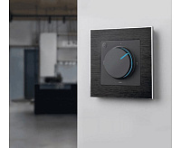 Веркель Рамка на 1 пост (черный алюминий) WL11-Frame-01 сн/пр