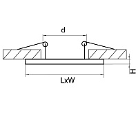 Рамка 217816 INTERO111 QUADRO БЕЛЫЙ