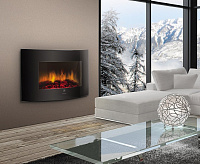 Электрокамин Electrolux EFP/W - 1200URLS черный