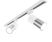 Трековый светильник Avantag 6W 4200К белый матовый/хром LTB27 сн/пр Трековый светильник Avantag 6W 4200К белый матовый/хром LTB27 сн/пр