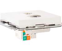 AtlasDesign Карбон Розетка комп+TV RJ45+TV ATN001089