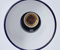 Настольная лампа HT 2077A ультрамарин перламутр