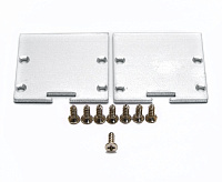 Профиль алюм накладной серебро CAB256