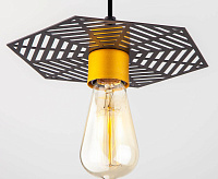 Подвесной светильник 50167/1 бронза/черный