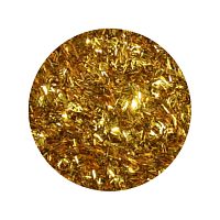 Bioplast Глиттер люрекс золото SB206