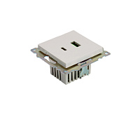 Катрин Розетка USB+type C 2-ая 250B 3A max 20w белый GLS10-7116-01