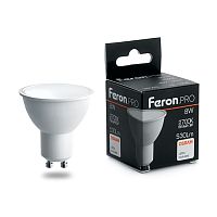 Лампа светодиодная&nbsp;&nbsp;8W GU10 2700K MR16 LB-1608 (Feron PRO)