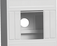 Бокс КМПн 1/4 на 2-4-х мод. IP20 ИЭК IEK MKP31-N-04-30-135