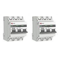 Автоматический выключатель 3P 32А (C) 4,5kA ВА 47-63 EKF PROxima