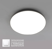 Накладной светильник "MOON" 50W R-ON/OFF-370*62-WHITE/SILVER-220V-IP20