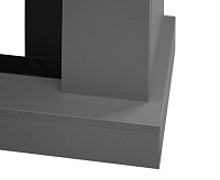 Каминокомплект: Очаг Royal Thermo Aurora RTFP/P-AR40LS, портал Lindos 42/40/36, светло-серый, р/в