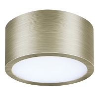 213911 Светильник ZOLLA CYL RD 10W 4000К ЗЕЛЕНАЯ БРОНЗА