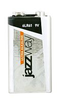 Батарейка 6LR61 JAZZway PLUS Ultra Alkaline BL-1