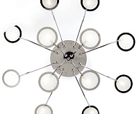 Потолочный светильник 80109/12 хром/синий+фиолетовый spider паук  Потолочный светильник 80109/12 хром/синий+фиолетовый spider паук