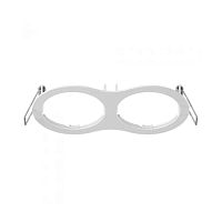 Рамка для светильника 217626 INTERO16  DOUBLE ROUND БЕЛЫЙ  сн/пр