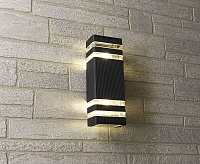 Настенный светильник 230V 2*E27 черный DH0807