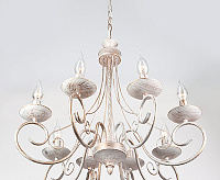 Люстра металл 22404/8 белый с золотом