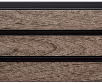 Панели 3D RAIL из вспененного полистирола Дуб антик 2700*120*10мм