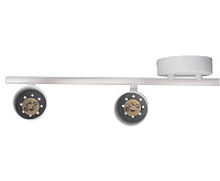 Светильник настенно-потолочный под лампу PCL 0404 4*GU10 WH белый IP20