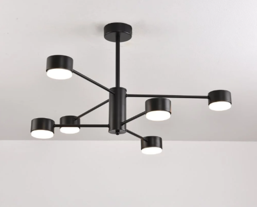 Люстра "GUSTA" 6xGX53 R-780*300-BLACK -IP20 Люстра "GUSTA" 6xGX53 R-780*300-BLACK -IP20
