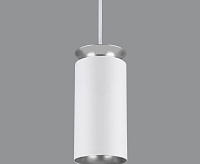 Светильник светодиодный DLS021 9+4W 4200K белый матовый/серебро