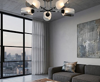 Люстра&nbsp;&nbsp;26012/5 CHROME+BLACK