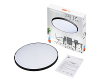 Накладной светильник PPB OPAL 48W 6500K BL IP20 черный JAZZway