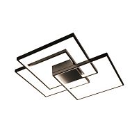 Люстра светодиодная "SVEN QUADRO" 120W 3Q-APP-550x550x75 BLACK/WHITE-220-IP20